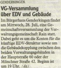 Donauwörther Zeitung 27.07.2021