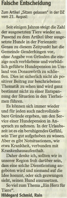 Donauwörther Zeitung 29.08.2012