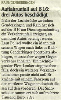Donauwörther Zeitung 02.02.2012