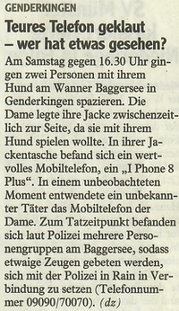 Donauwörther Zeitung 16.04.2018