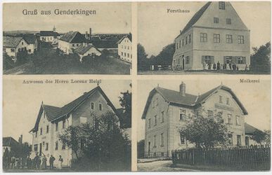 Postkarte aus dem Jahr 1912