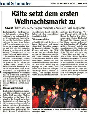 Donauwörther Zeitung 23.12.2009