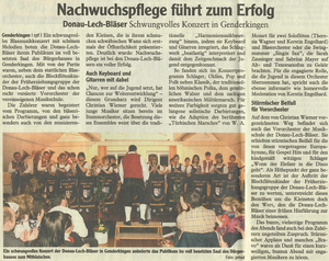 Donauwörther Zeitung 02.04.2009