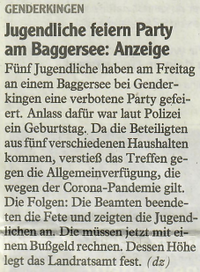 Donauwörther Zeitung 22.11.2020