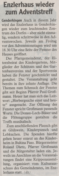 Donauwörther Zeitung vom 24.11.2015