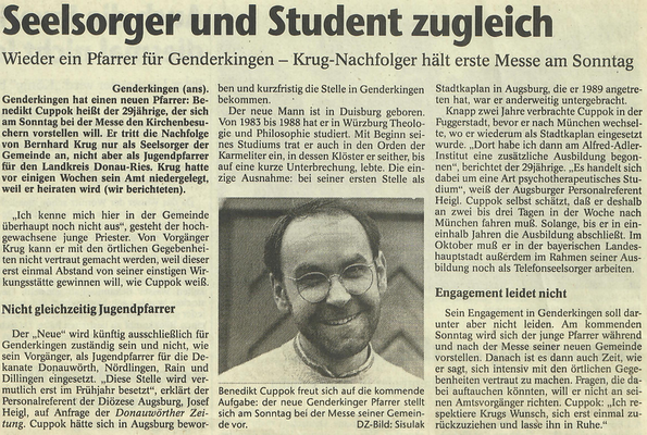 Donauwörther Zeitung 02.10.1992