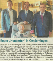 Rosa Öhl Donauwörther Zeitung 24.12.2019